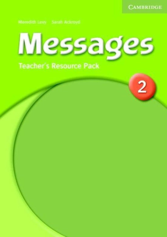 Messages 2 Teacher´s Resource Pack Cambridge University Press