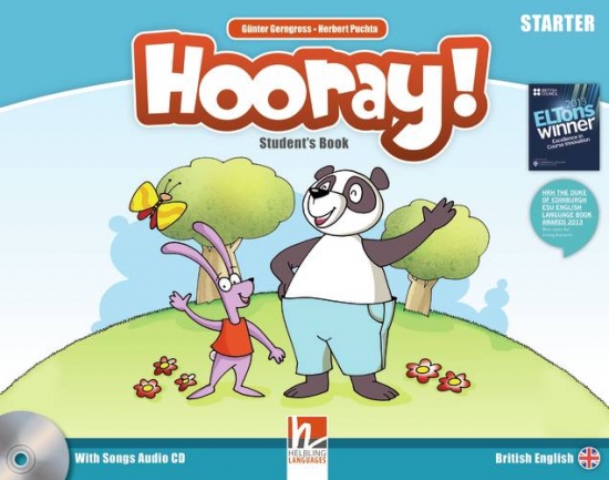 HOORAY, LET´S PLAY! STARTER STUDENT´S BOOK WITH SONGS AUDIO CD Helbling Languages