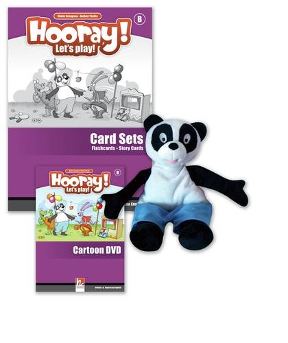 HOORAY, LET´S PLAY! B VISUAL PACK (Story Cards, Flashcards, Cartoon DVD, Handpuppet) Helbling Languages