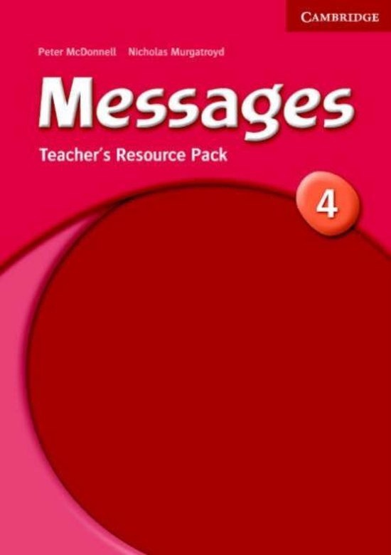 Messages 4 Teacher´s Resource Pack Cambridge University Press