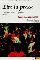 LIRE LA PRESSE Corrigés