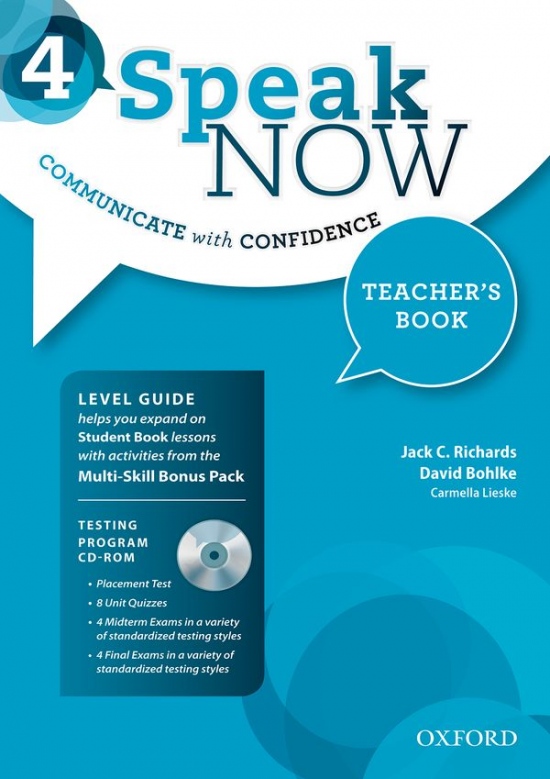 Speak Now 4 Teacher´s Book, CD-ROM & Access Card Pack