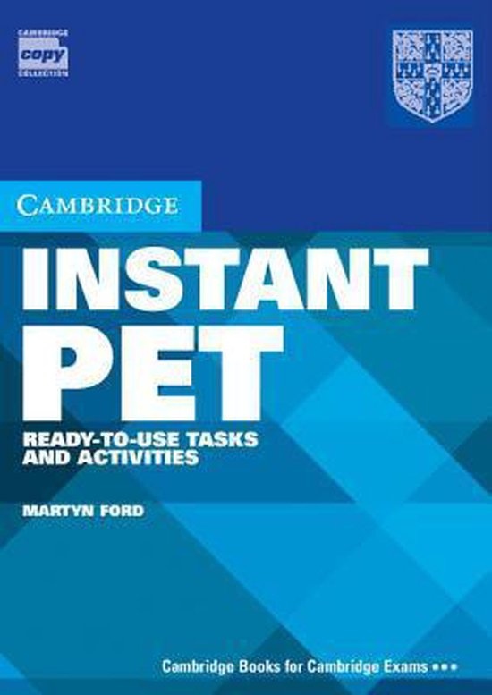 Instant PET Book Cambridge University Press