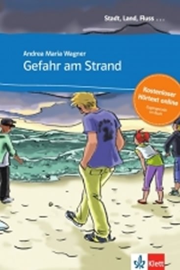 Stadt, Land, Fluss Gefahr am Strand + MP3 download Klett nakladatelství