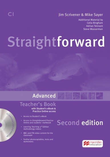 Straightforward 2nd Edition Advanced Teacher´s Book + eBook Pack Macmillan