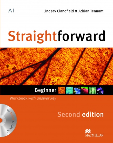 Straightforward 2nd Edition Beginner Workbook a Audio CD with Key Macmillan