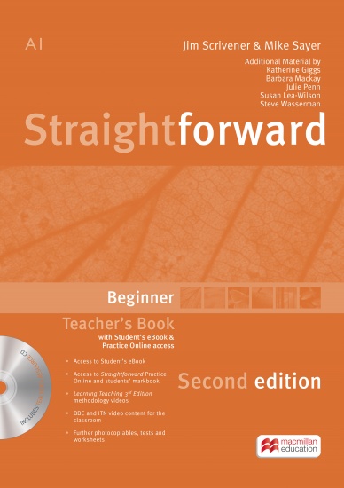 Straightforward 2nd Edition Beginner Teacher´s Book + eBook Pack Macmillan