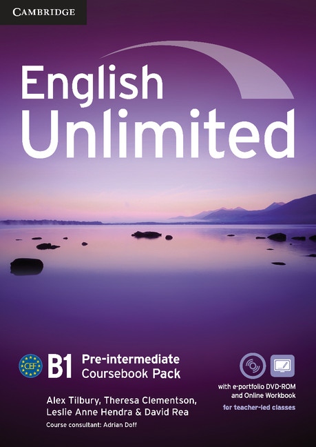 English Unlimited Pre-Intermediate Coursebook with e-Portfolio and Online Workbook Cambridge University Press