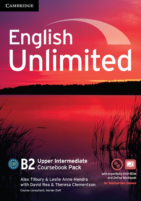 English Unlimited Upper Intermediate Coursebook with e-Portfolio and Online Workbook Cambridge University Press