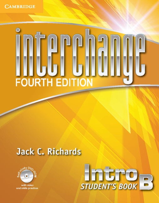 Interchange 4th Edition Intro Student´s Book B with Self-study DVD-ROM and Online Workbook B Pack