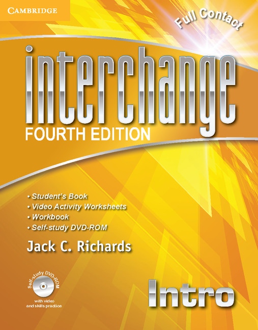Interchange 4th Edition Intro Full Contact with Self-study DVD-ROM