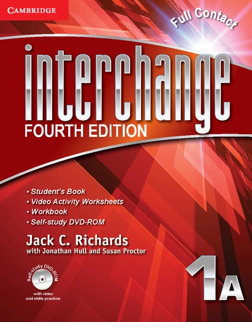 Interchange 4th Edition Level 1 Full Contact A with Self-study DVD-ROM
