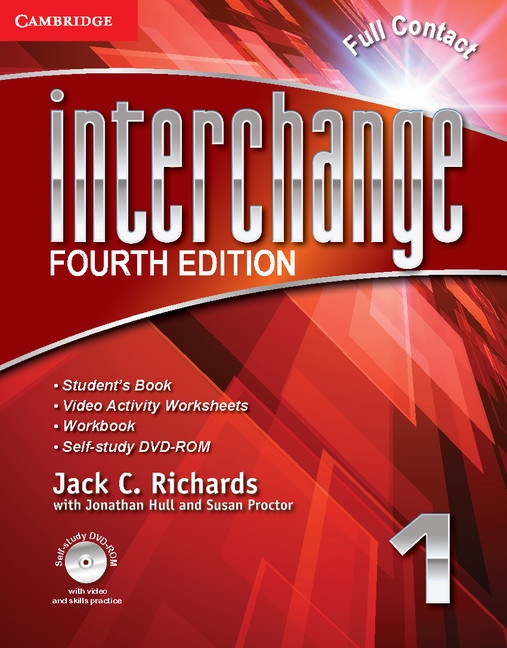 Interchange 4th Edition Level 1 Full Contact with Self-study DVD-ROM