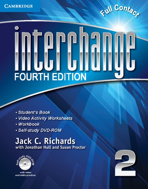 Interchange 4th edition Level 2 Full Contact with Self-study DVD-ROM