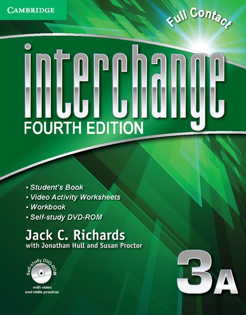 Interchange 4th Edition Level 3 Full Contact A with Self-study DVD-ROM