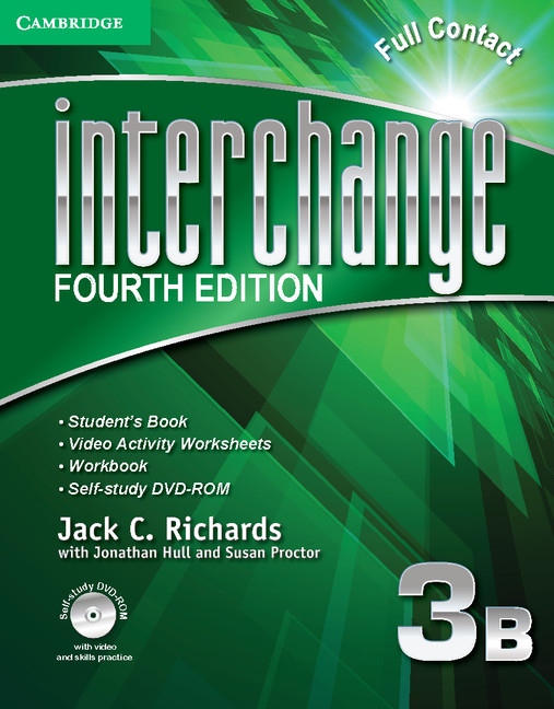 Interchange 4th Edition Level 3 Full Contact B with Self-study DVD-ROM