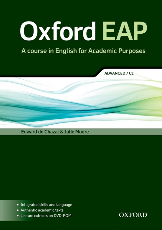 Oxford EAP (English for Academic Purposes) C1 Student´s Book with DVD-ROM Oxford University Press