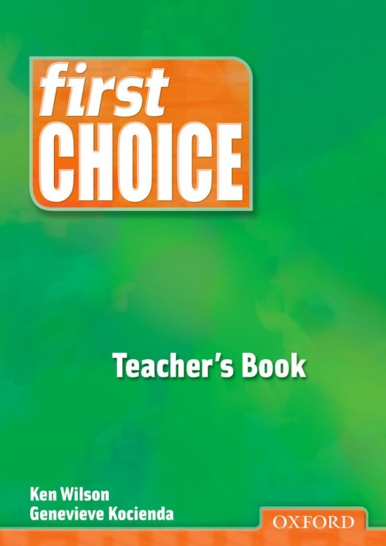 First Choice Teacher´s Book Oxford University Press