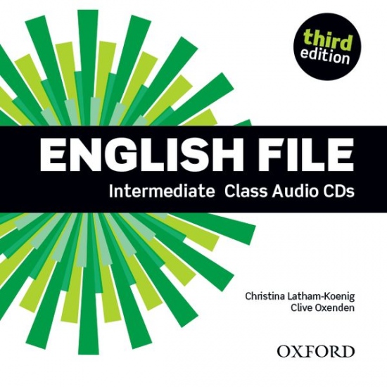 English File Intermediate 3rd Edition Class Audio CDs (4)