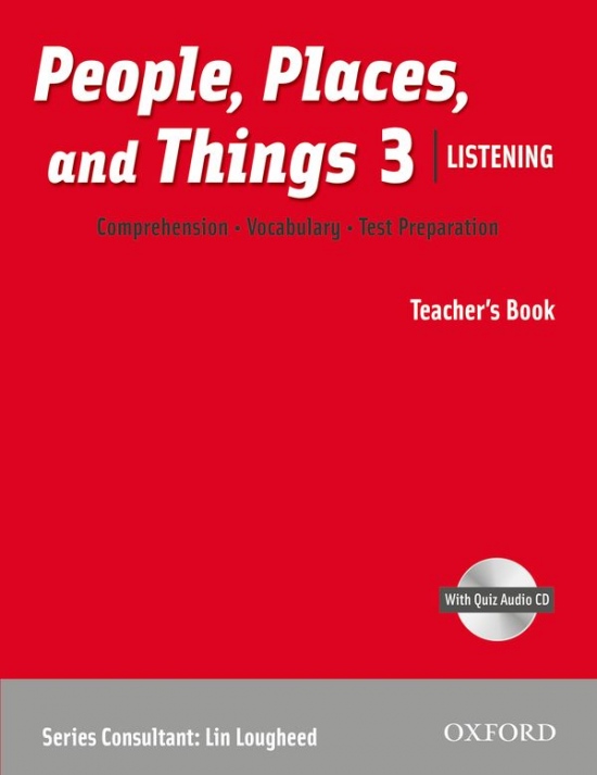 People, Places, and Things Listening 3 Teacher´s Book with Audio CD Oxford University Press