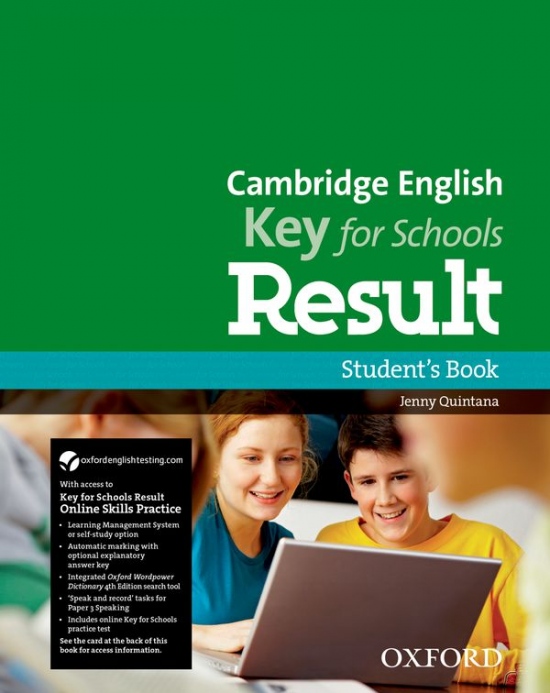 Cambridge English Key For Schools Result Student´s Book and Online Skills Practice Oxford University Press