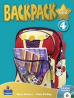 Backpack Gold 4 Student´s Book with CD-ROM New Edition Pearson