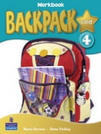 Backpack Gold 4 Workbook with Audio CD New Edition Pearson