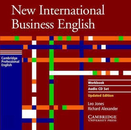 New International Business English Updated Edition Workbook Audio CD Set Cambridge University Press