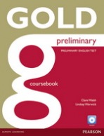Gold Preliminary Coursebooks with CD ROM Pack Pearson