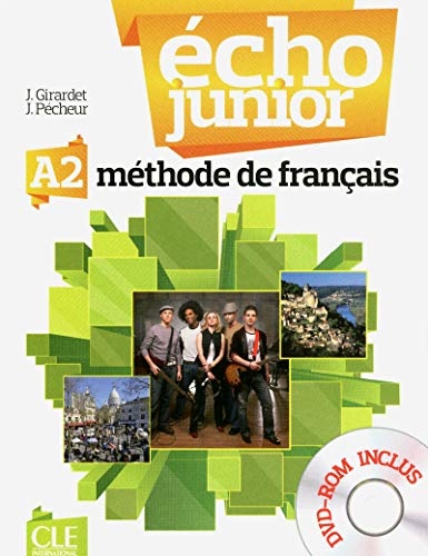 Écho Junior A2 Livre de l´éleve + DVD-ROM