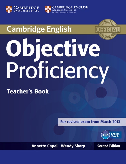Objective Proficiency (2nd Edition) Teacher´s Book Cambridge University Press