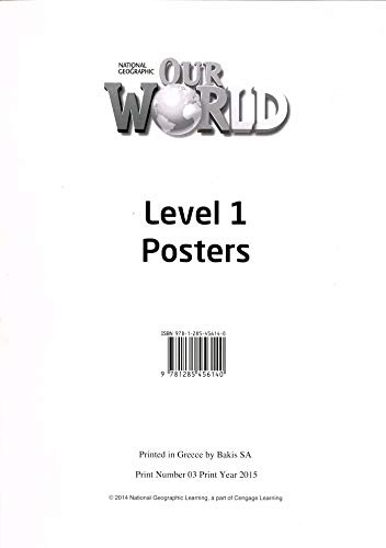 Our World 1 Poster Set National Geographic learning