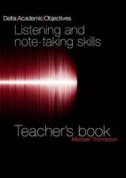 Delta Academic Objectives: Listening and Speaking Teacher´s Book