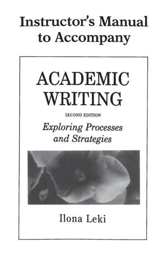 Academic Writing Instructor´s Manual Cambridge University Press