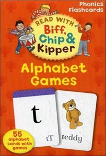 READ WITH BIFF, CHIP & KIPPER ALPHABET GAMES PHONICS FLASHCARDS (Oxford Reading Tree)