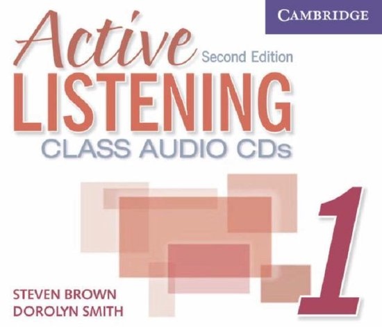 Active Listening Second Edition Level 1 Class Audio CDs (3) Cambridge University Press