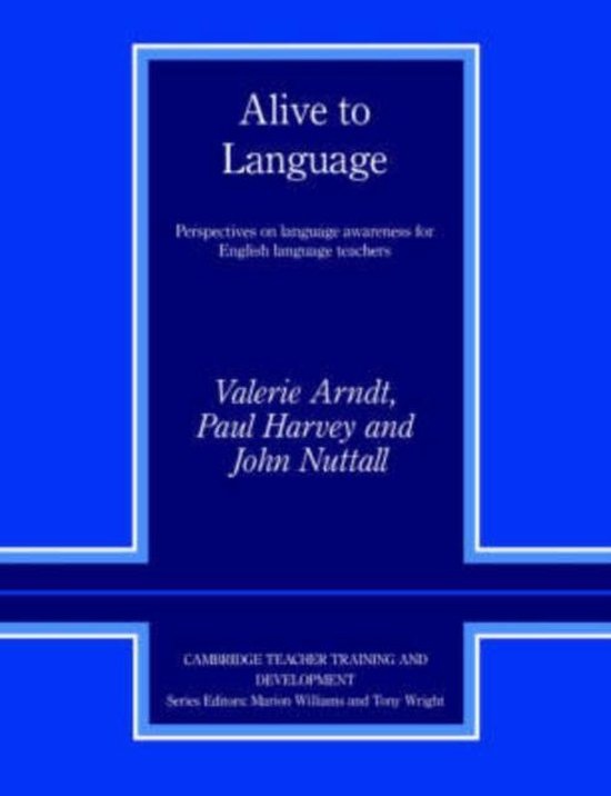 Alive to Language PB Cambridge University Press
