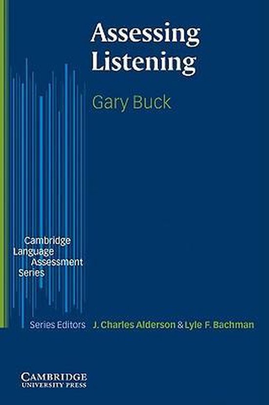 Assessing Listening PB Cambridge University Press