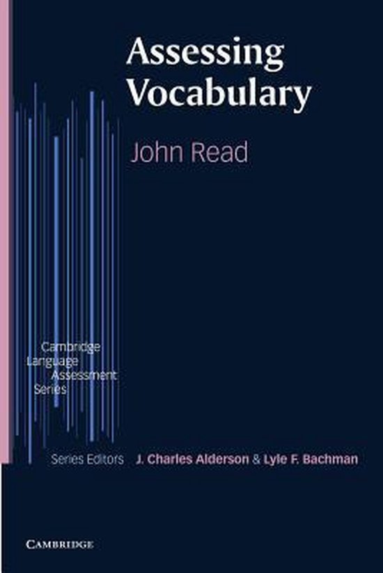 Assessing Vocabulary PB Cambridge University Press