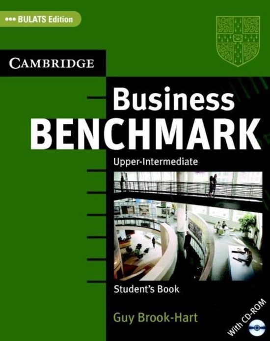 Business Benchmark Upper-Intermediate Student´s Book with CD-ROM BULATS Edition Cambridge University Press