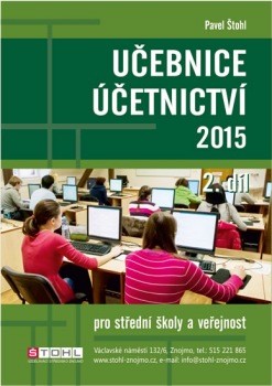 Učebnice Účetnictví 2015 - 2. díl