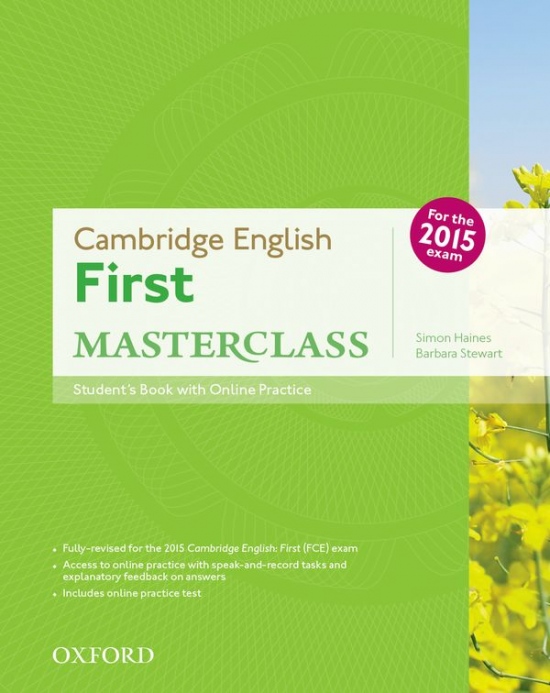 Cambridge English First Masterclass Student´s Book with Online Skills Practice Pack Oxford University Press