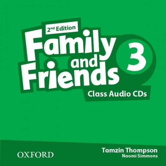 Family and Friends 2nd Edition 3 Class Audio CDs (2) Oxford University Press