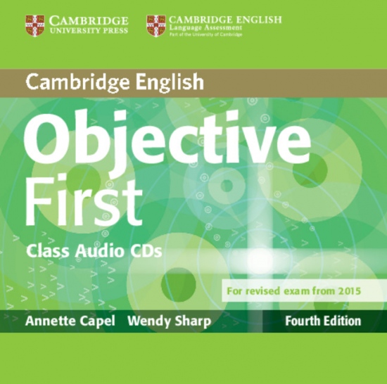 Objective First 4th Edition Class CDs (2) Cambridge University Press