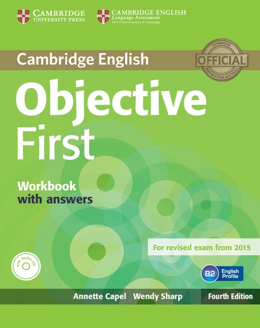 Objective First 4th Edition Workbook with Answers a Audio CD Cambridge University Press
