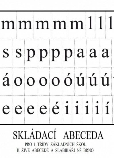 Skládací abeceda (1-59) Nakladatelství Nová škola Brno