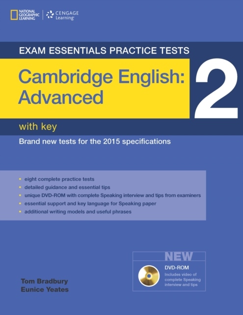 Exam Essentials: Cambridge Advanced Practice Test 2 with key + DVD-ROM (New Edition)