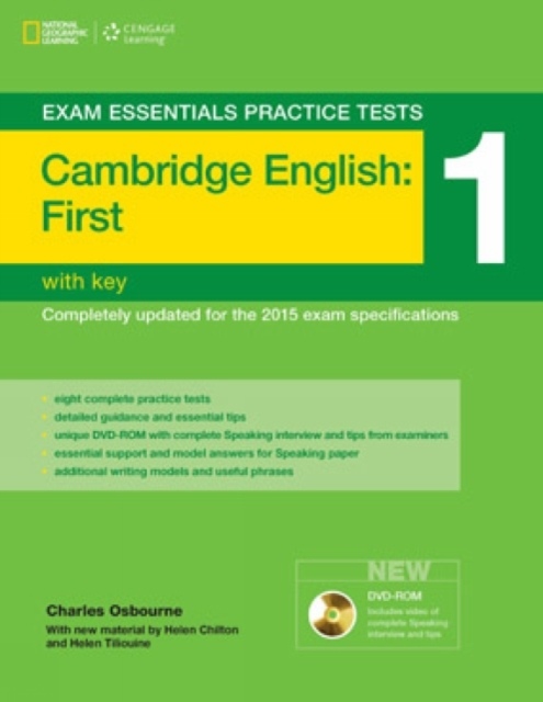 Exam Essentials: Cambridge First Practice Test 1 with key + DVD-ROM (New Edition) National Geographic learning