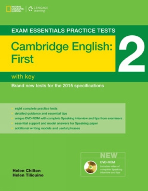 Exam Essentials: Cambridge First Practice Test 2 with key + DVD-ROM (New Edition) National Geographic learning