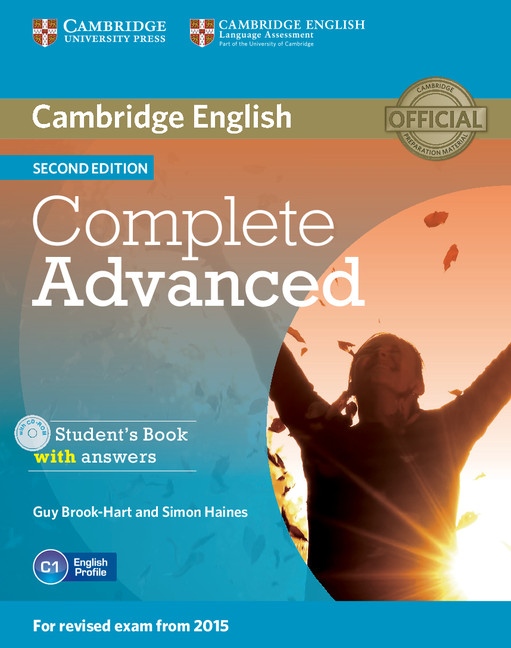 Complete Advanced 2nd Edition Student´s Book Pack (Student´s Book with Answers a CD-ROM, Class A-CDs (3)) Cambridge University Press
